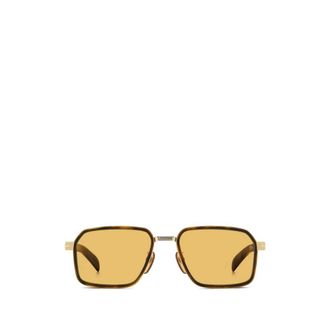 Eyewear by David Beckham Sunglasses, unisex, Yellow, Size: 57 MM Db7158/S Sunglasses