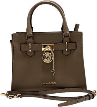 Michael Kors Pre-owned Satchel Small Leather Shoulder Bag - Dames - Vintage Handtas - Bruin - ONE Size - Leer - Vintage
