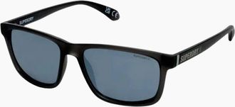 Superdry Womens Superdry Womens Square Frame Sunglasses - Grey Silver Flash Lens - Size: OS