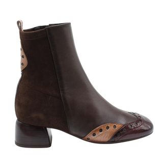 Hispanitas Palen Enkellaars - Dames - Schoenen - Bruin - Maat: 37 EU