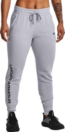 Under Armour Dames/Dames Rival Fleece Joggers (Grijs)