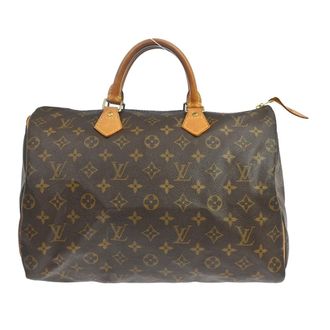 Louis Vuitton Speedy Monogram Brown Canvas Handbag (Pre-Owned)