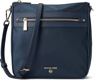 Michael Kors Jet Set Charm Large North/South Crossbody Womens Handbags Navy, Synthetic