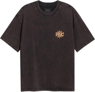 PacSun Logo Cotton Graphic T-Shirt in Black at Nordstrom, Size X-Large