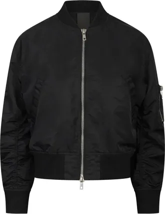 Giorgio Brato Jassen, Dames, Zwart, S, Nylon, Bomberjack