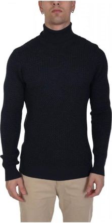 Gran Sasso Turtleneck - Heren - Coltruien - Blauw - L - Truien & Vesten