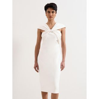 Phase Eight Camela Dress in Ivory at Nordstrom, Size 14
