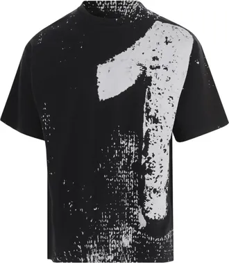 Maison Margiela Oversized Cotton T-Shirt With Iconic Number 10 Design