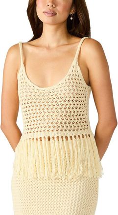 Steve Madden Aidyn Crochet Knit Tank