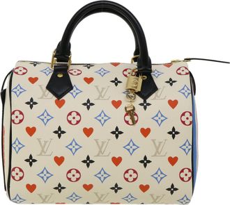 Louis Vuitton Speedy Bandouliere Bag Limited Edition Game On Multicolor Monogram Multicolour Canvas Bag (Pre-Owned)