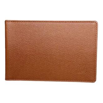 Louis Vuitton Vintage Wallets, unisex, Brown, ONE SIZE, Pre-owned Vintage Leather Wallet