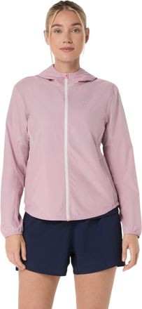 Asics Laufjacke ASICS ASICS CORE JACKET, Damen, Gr. XXL, morganite, Web, Obermaterial: 100% Polyester, hoch geschlossener Ausschnitt, eingesetzt elastischer