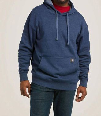 Ariat Mens Rebar Graphic Hoodie In Navy