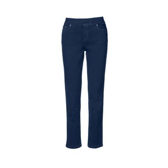 Anna Montana Dames, Jeans, Blauw, Maat: 3XL