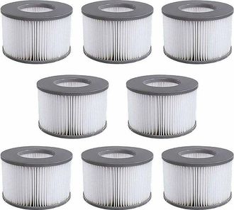 OEM Cartucho De Filtro De Repuesto Para Ba&ntilde;era De Hidromasaje Mspa, Filtro De Agua De Repuesto Para Jacuzzis Y Spas, Para Piscinas Inflables - Modelo De F