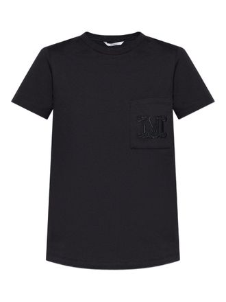 Max Mara Cotton T -Shirt mit Logo