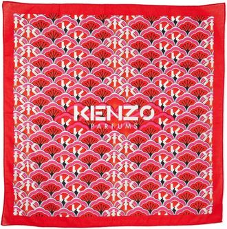 Kenzo Foulard a fantasia - Rosso