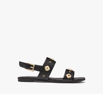 Kate Spade New York Spade Flower Stud Flat Sandals
