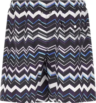 Missoni Mens Multicolor Polyester Swim Shorts
