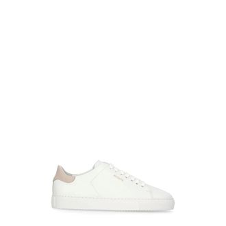 Axel Arigato Sneakers, female, White, Size: 10 US White Leather Sneakers with Golden Logo