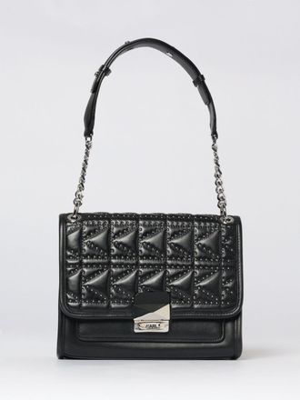 Karl Lagerfeld Borsa Karl Lagerfeld in nappa matelass&egrave; con micro borchie