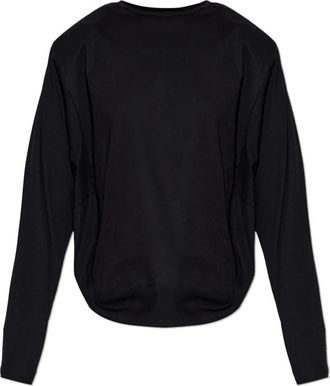 Iro Arum Top - Dames - Longsleeves - Zwart - XS - Katoen - Tops