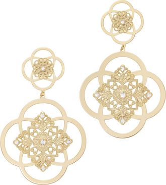 Ramy Brook Anya Medallion Drop Earrings in Gold at Nordstrom, Size No Size