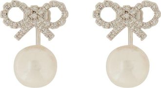 Self Portrait Earrings With Bow-Donna