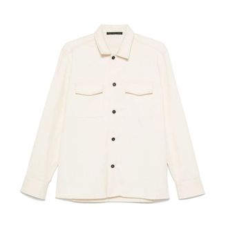 low brand Overhemden, Heren, Wit, L, Heren Klassieke Knoopshirt