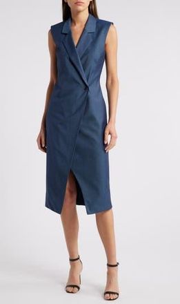 ワンピース BOSS Woman Dress Blue 50512907 404 Women's BOSS Dresses - up to −83% | Stylight