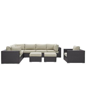 ModWay Convene 9-Piece Outdoor Patio Sectional Set