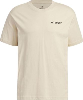 adidas Graphic T-Shirt Asia Sizing Beige IB8694