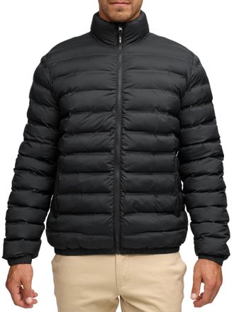 Indicode Steppjacke INDICODE INBjarne, Herren, Gr. XXL, schwarz, Web, Obermaterial: 100% Polyester, regular fit, Jacken Steppjacke