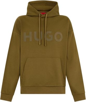 HUGO BOSS Ditchle Hoodie - Heren - Hoodies - Bruin - S - Katoen - Hoodies & sweatvesten