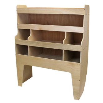MonsterShop Monster Racking Transporter Van Rack in Terracotta