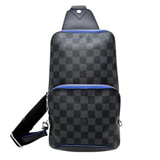 Louis Vuitton Pre-owned Backpacks, male, Black, Size: ONE SIZE Pre-owned Damier Graphite Sling Bag