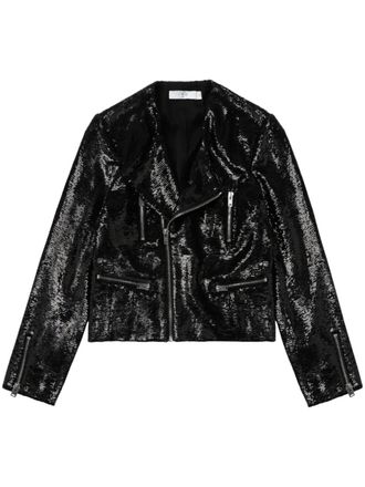 Iro Luzia biker jacket - Black