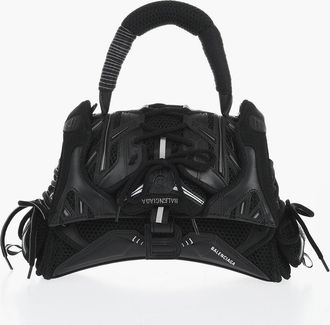 Balenciaga Borsa in Mesh con Monogram Balenciaga
