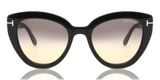Tom Ford FT0845 Izzi 01B Womens Sunglasses Black Size 53