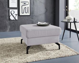 Sit&more Hocker »Percy« Fusshöhe 15cm, wahlweise mit unterschiedlichen Fussfarben