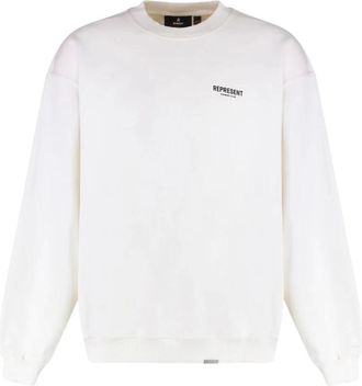 Represent Represent, Hoodies & sweatvesten, Heren, Wit, M, Katoen, Owners Club Sweater
