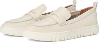 Vionic Uptown Womens Shoes Cream Leather : 8.5 M