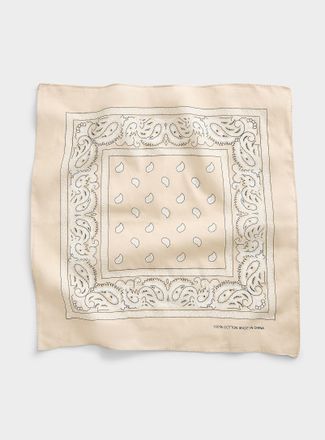 Simons Womens Boteh bandana scarf