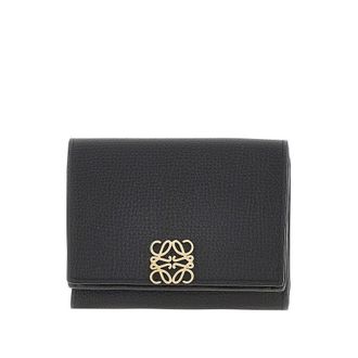 Loewe Anagram leather tri-fold wallet Woman One Size