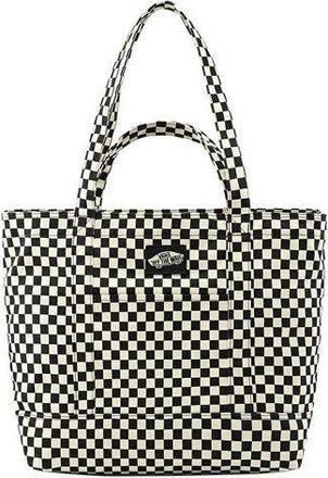 Vans Tell All Zip Tote Bag White Black VN0A5I1K705