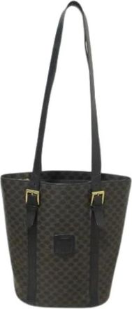 Celine Pre-owned Vintage Shoulder Tote - Dames - Vintage Tas - Bruin - ONE Size - Vintage