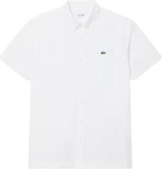 Lacoste Hombre, Camisas, Blanco, Talla: 3XS