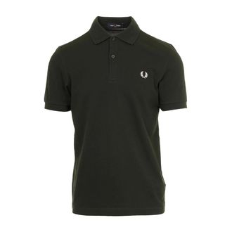 Fred Perry Polo Shirts, male, Green, Size: XL Stylish T-shirts and Polos Collection