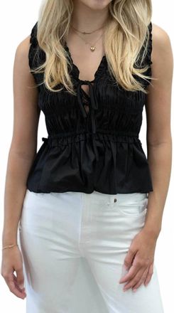 Elan Marlowe Top In Black