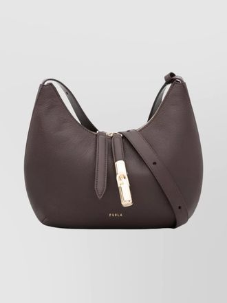 Furla small calfskin leather shoulder bag